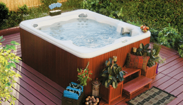 Hot tub.