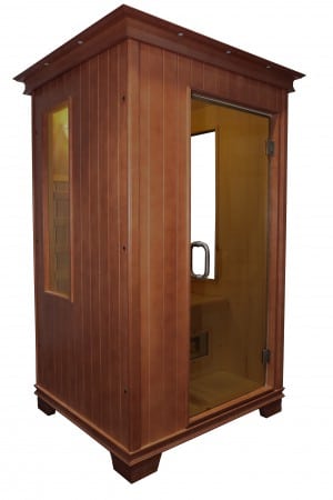 mahogany sauna