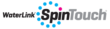 Waterlink SpinTouch logo.